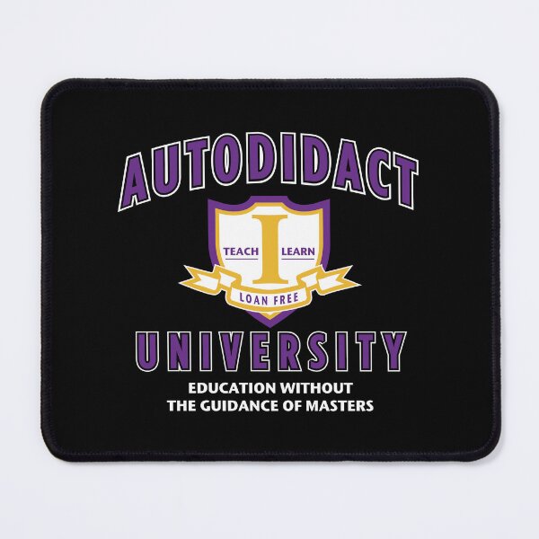 Item preview, Autodidact University Purple Yellow designed and sold by twHistory.