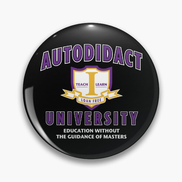 Item preview, Autodidact University Purple Yellow designed and sold by twHistory.