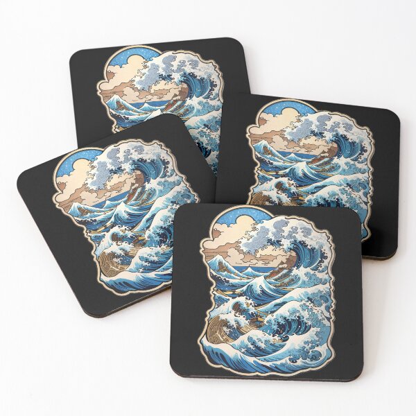 Item preview, The Great Wave of Kanagawa  designed and sold by Kai Multiverse.