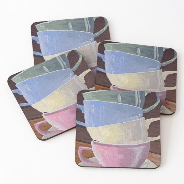 Item preview, Pastel Teacup Painting designed and sold by crystallinesoup.