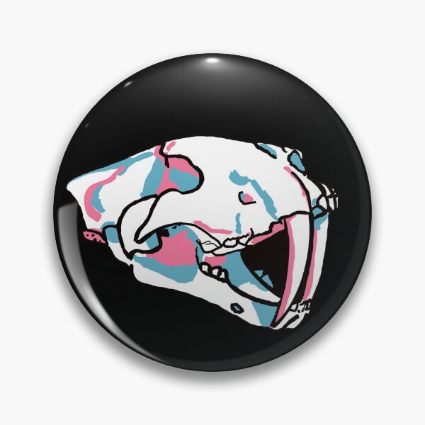 Item preview, Sabre Tooth Tiger Skull designed and sold by Sketchesbyrook.