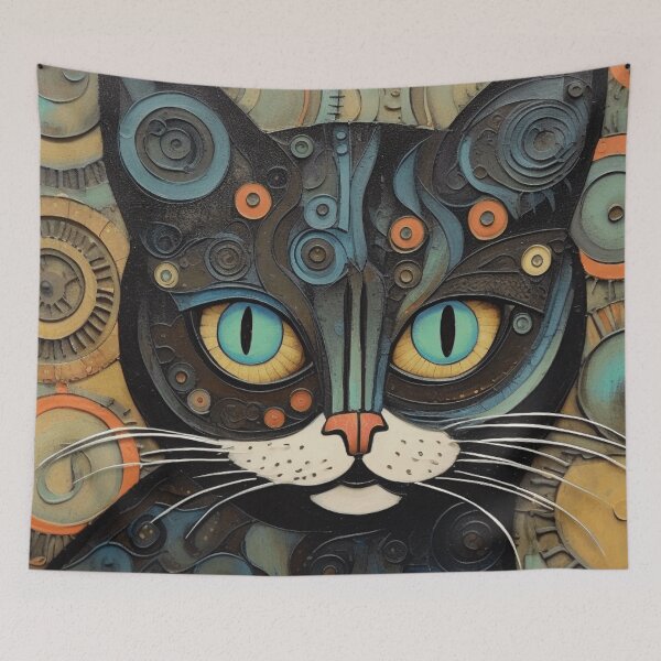 Item preview, Gustav Klimpt, Cat designed and sold by Ellimade.