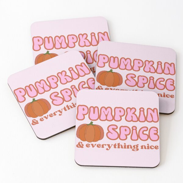 Item preview, Pumpkin Spice and Everything Nice Retro Pink Orange Fall Pumpkin designed and sold by Sunshine-Dreams.