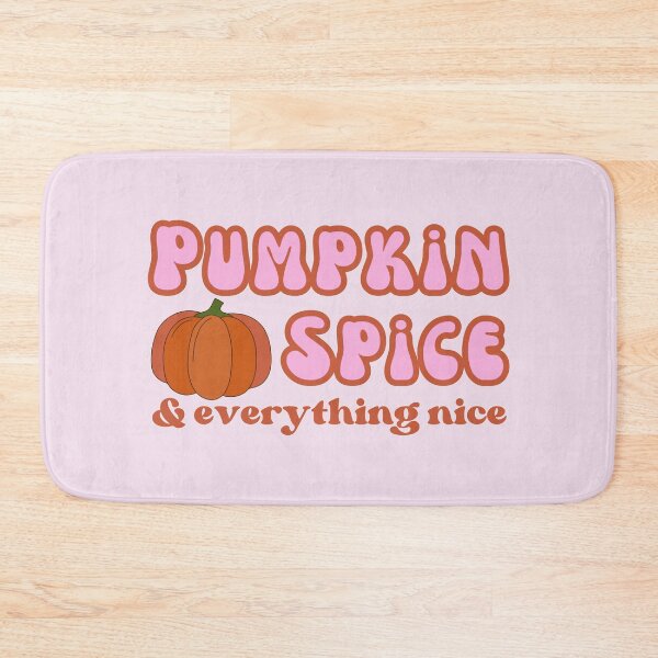 Item preview, Pumpkin Spice and Everything Nice Retro Pink Orange Fall Pumpkin designed and sold by Sunshine-Dreams.