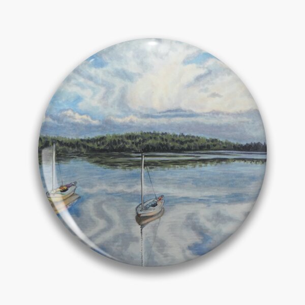 Item preview, Clouds over Little Lake Sunapee designed and sold by LoveJingle.