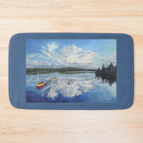 Item preview, Clouds over Little Lake Sunapee designed and sold by LoveJingle.