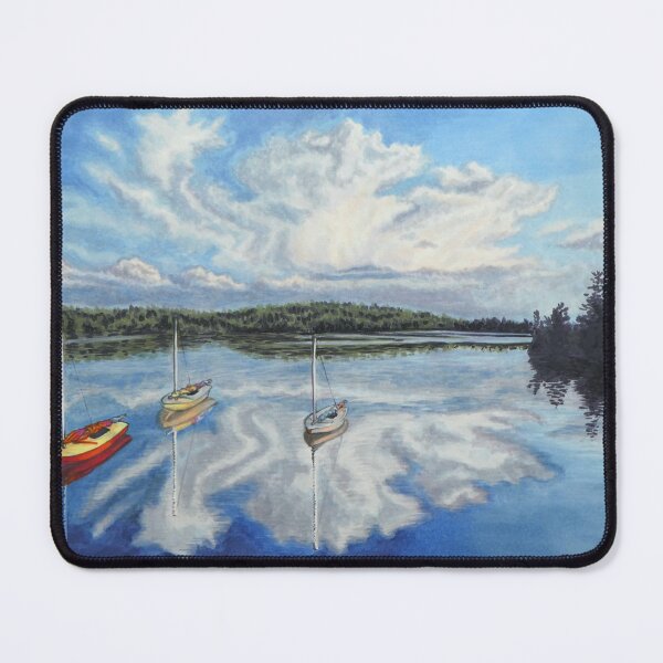Item preview, Clouds over Little Lake Sunapee designed and sold by LoveJingle.