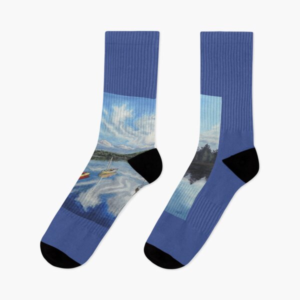 Item preview, Clouds over Little Lake Sunapee designed and sold by LoveJingle.