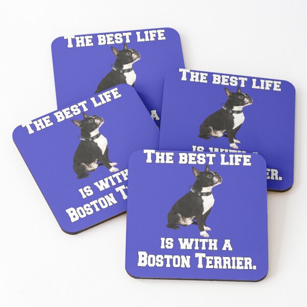 Item preview, Boston Terrier Dog Owner The Best Life Is With A Boston Terrier designed and sold by fantasticdesign.