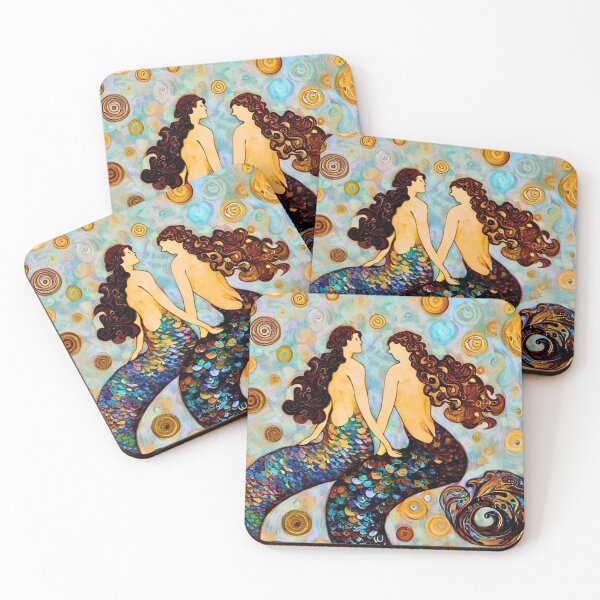 Item preview, Iridescent Mermaids of Astrology  designed and sold by RachelRebel.