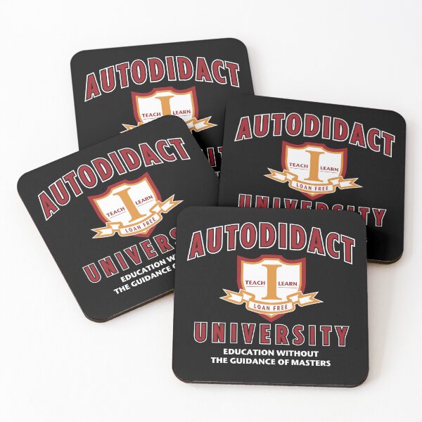 Item preview, Autodidact University Red Gold designed and sold by twHistory.