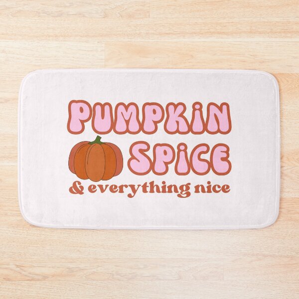 Item preview, Pumpkin Spice and Everything Nice Retro Light Pink Orange Fall Pumpkin designed and sold by Sunshine-Dreams.