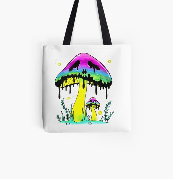Poison Shroom All Over Print Tote Bag