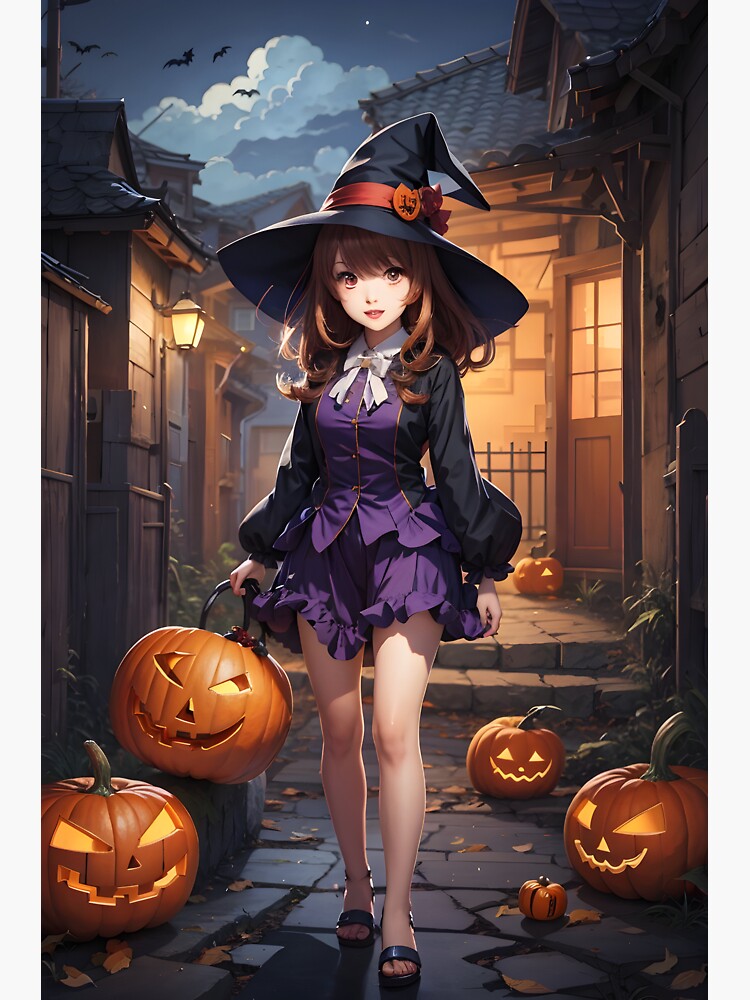 Pin by El on a n i m e  Anime witch, Anime halloween, Anime girl cute