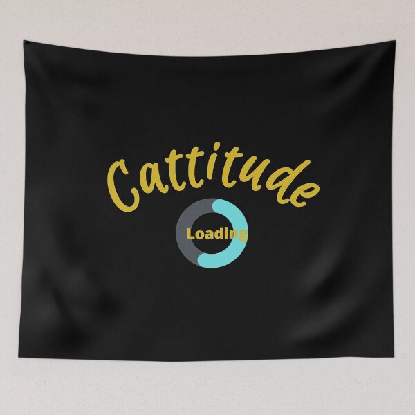 Item preview, Catitude ... Loading (window decal) designed and sold by Gilby-Designs.
