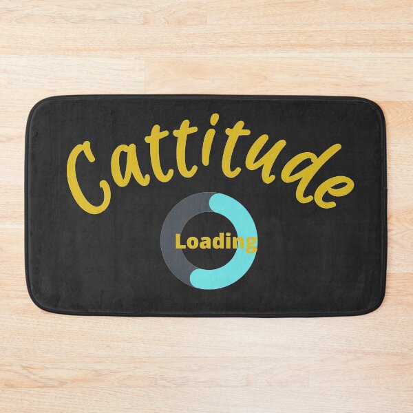 Item preview, Catitude ... Loading (window decal) designed and sold by Gilby-Designs.