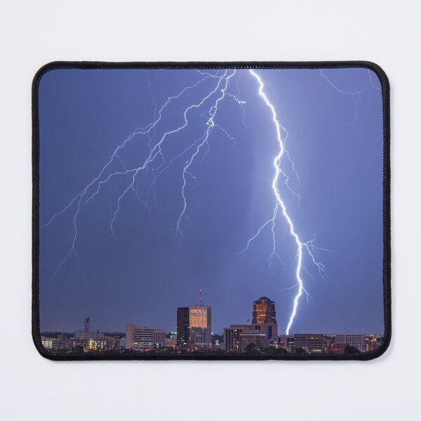 Item preview, Downtown Tucson Lightning Bolt August 25th, 2022 designed and sold by DipidiriPhotos.