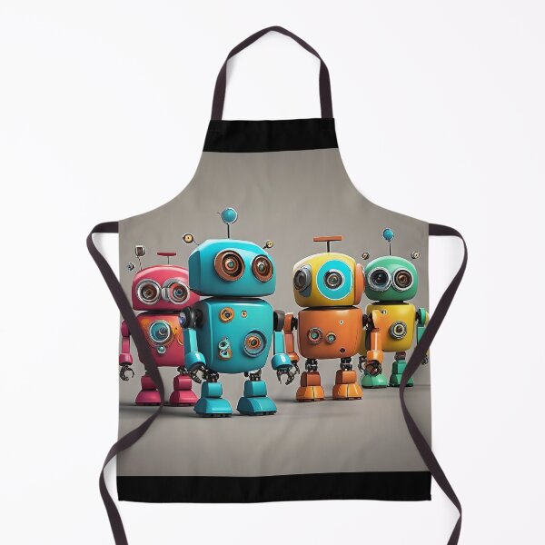 Item preview, Quirky Personality Robots designed and sold by AbsoluteA.