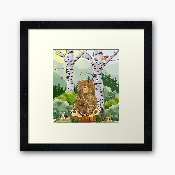 Aperçu de l'œuvre Paix des bois créée et vendue par creativemintart.