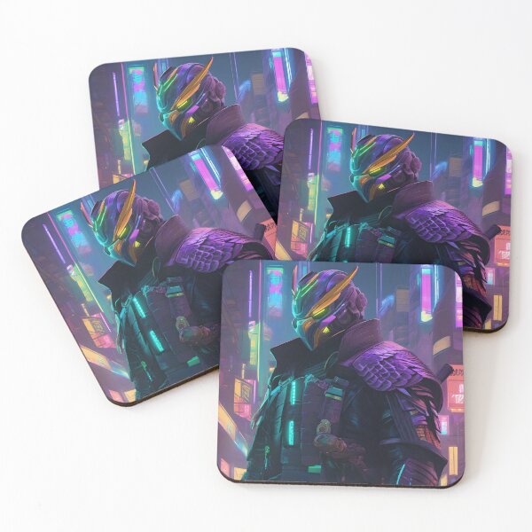 Item preview, Cyberpunk Samurai Falcons designed and sold by AbsoluteA.