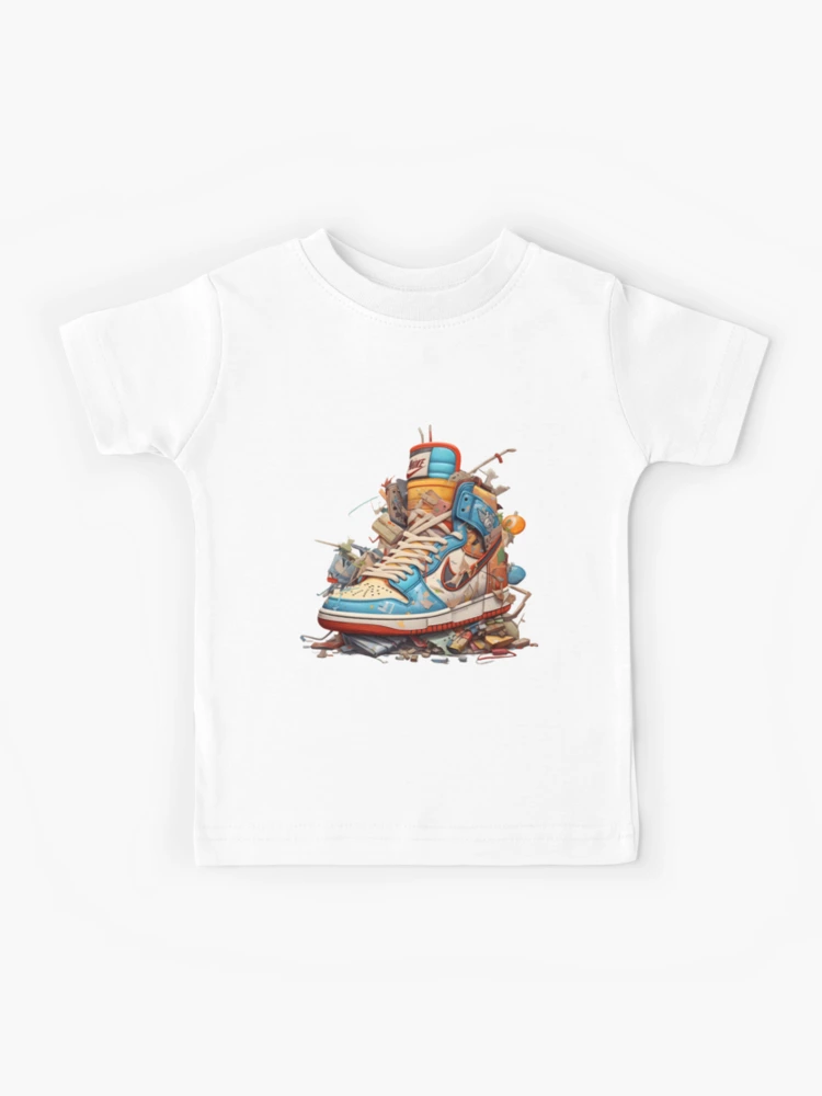 colorful nike shoe No.1 Kids T Shirt