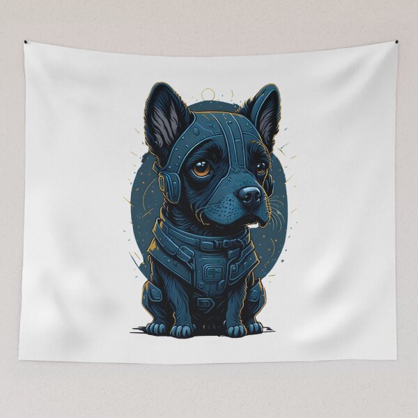 Item preview, Kawaii Cartoon Sci Fi Dog Design designed and sold by MoxieVibe.