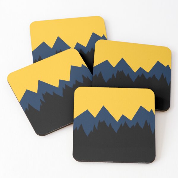 Item preview, Montains geometric art design designed and sold by Zenalia.