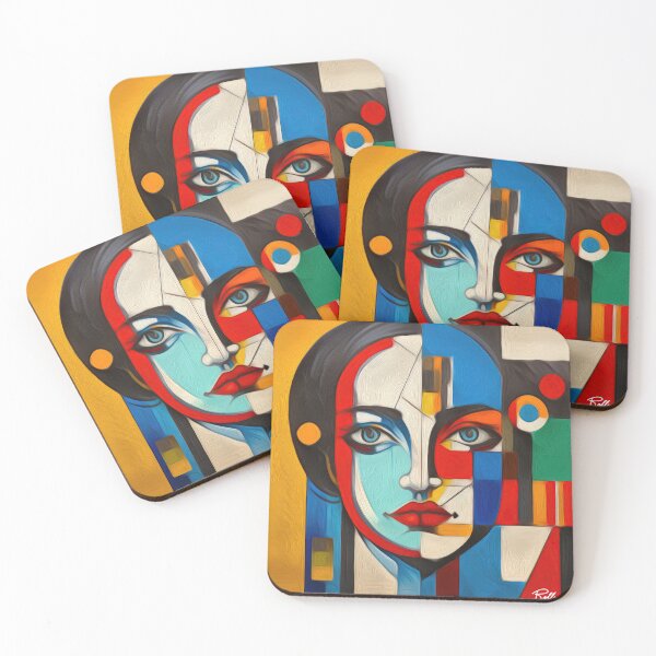 Item preview, WOMAN ABSTRACT designed and sold by ArtbyRolleen.