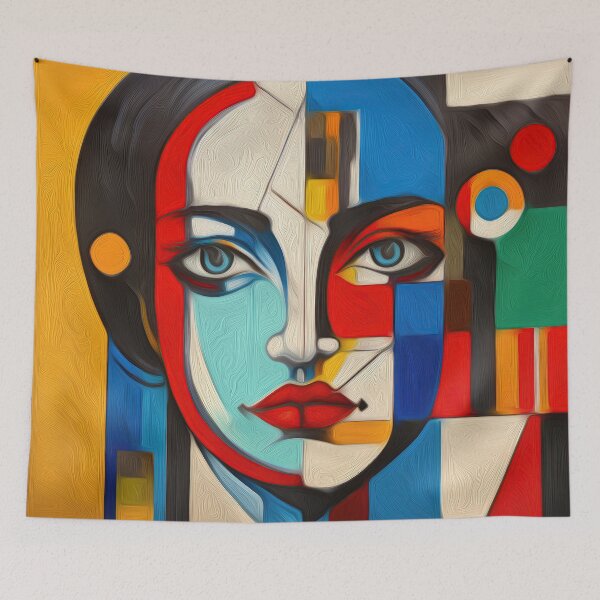 Item preview, WOMAN ABSTRACT designed and sold by ArtbyRolleen.