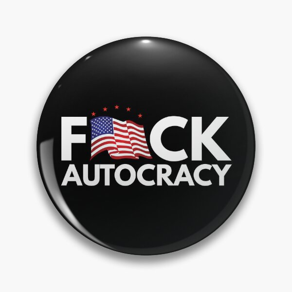 Item preview, F*ck autocracy white designed and sold by Politics-Corner.