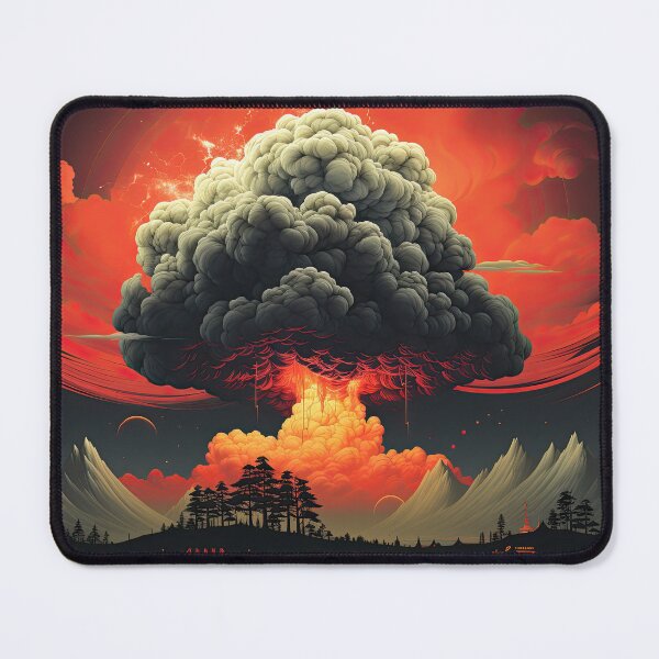 Item preview, Stylized Nuclear Explosion: Bring the Energy to your Wardrobe and/or belongings designed and sold by Belltwon.