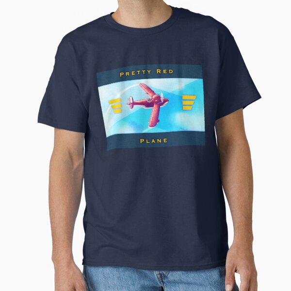 Item preview, Pretty Red Plane designed and sold by hollyjollyfish.