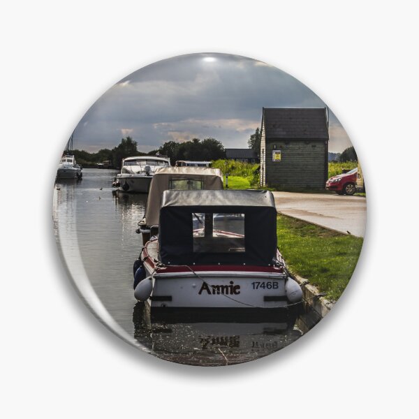 Item preview, Boats Resting at Thurne's Waters designed and sold by Avril Harris.