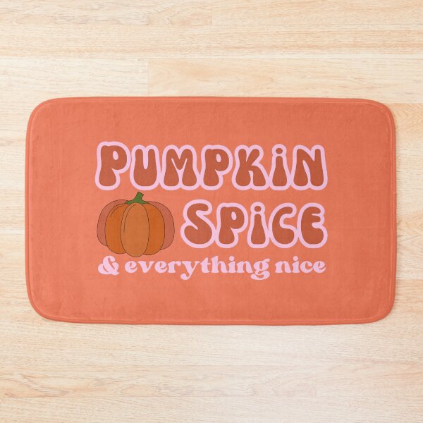 Item preview, Pumpkin Spice and Everything Nice Retro Orange Pink Fall Pumpkin designed and sold by Sunshine-Dreams.