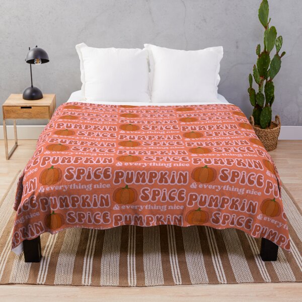 Item preview, Pumpkin Spice and Everything Nice Retro Orange Pink Fall Pumpkin designed and sold by Sunshine-Dreams.