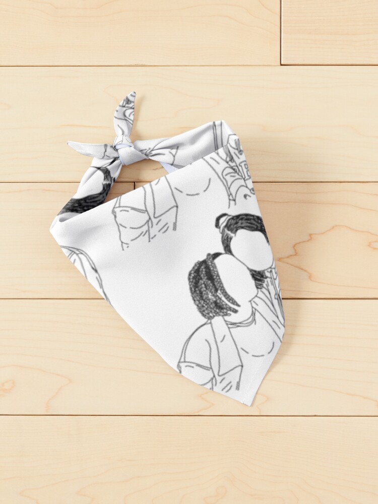 Thumbnail 2 of 6, Pet Bandana, Darcy & Tara designed and sold by littlecabbages.