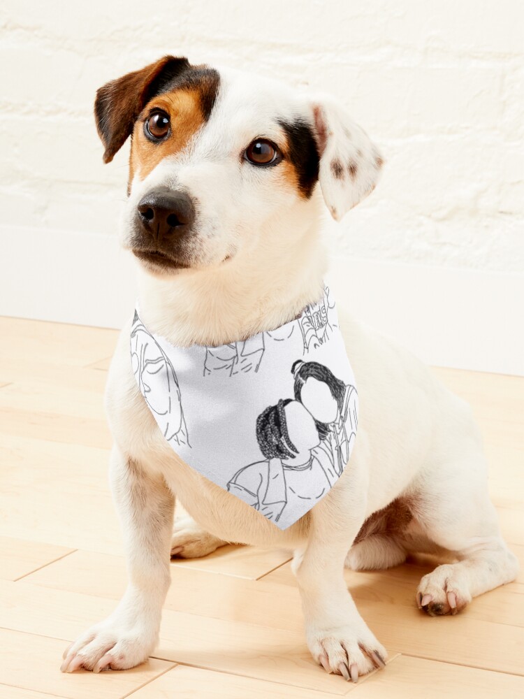 Thumbnail 1 of 6, Pet Bandana, Darcy & Tara designed and sold by littlecabbages.