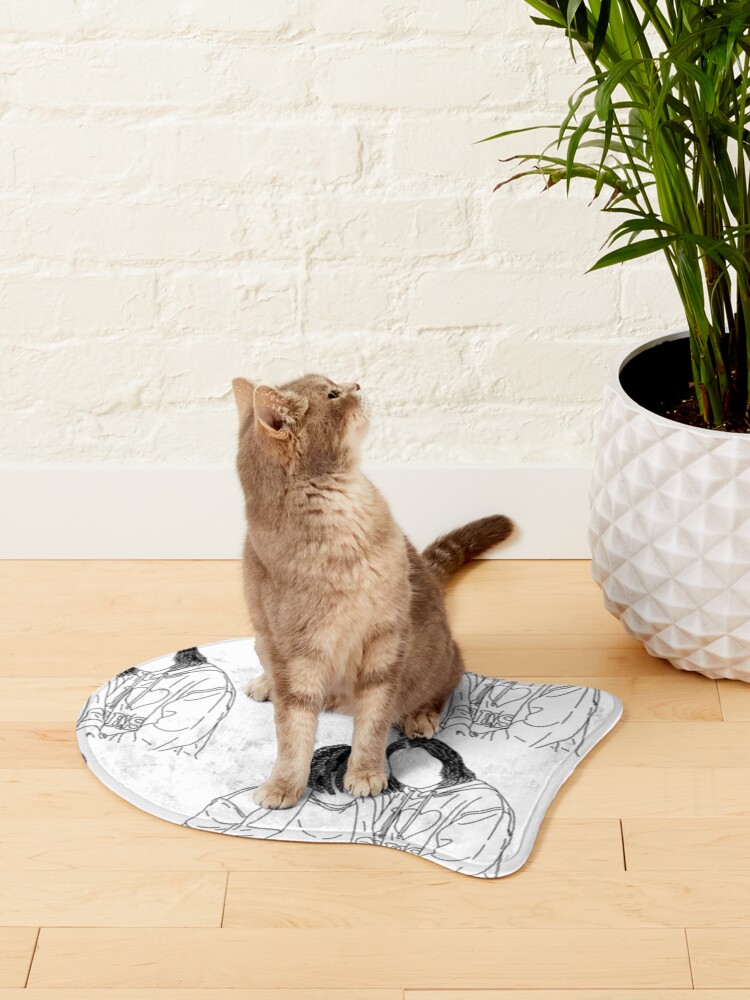 Thumbnail 2 of 5, Pet Mat, Darcy & Tara designed and sold by littlecabbages.
