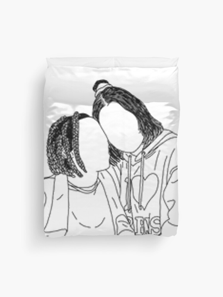 Thumbnail 1 of 2, Duvet Cover, Darcy & Tara designed and sold by littlecabbages.