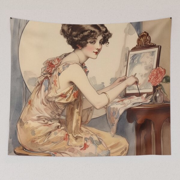 Item preview, Dibujo de Norma Talmadge designed and sold by ComicsFactory.