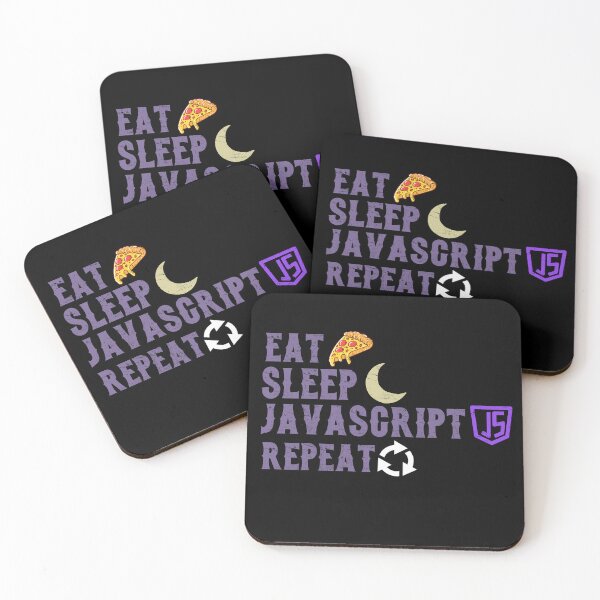 Item preview, Eat Sleep Javascript Repeat designed and sold by Legendary  Status.