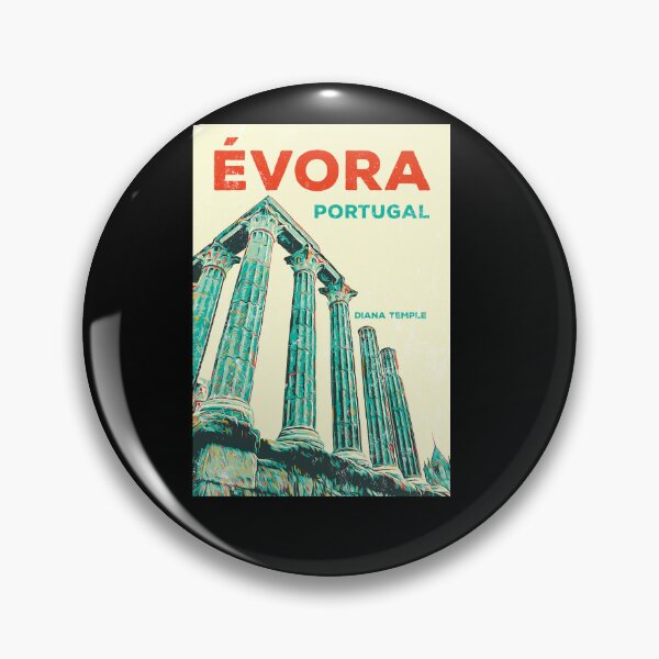 Item preview, Roman Temple of Diana Illustration | Évora Ex-libris  designed and sold by Lemomo-artworks.