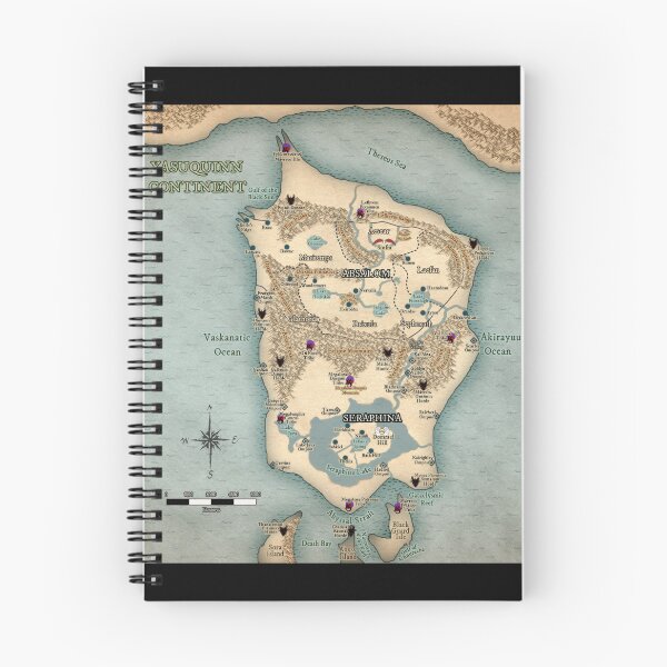 Item preview, Yasuquinn Continent Map designed and sold by Mychaila's Creations.