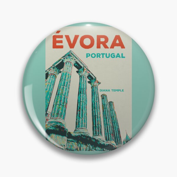 Item preview, Roman Temple of Diana Illustration | Évora Ex-libris  designed and sold by Lemomo-artworks.