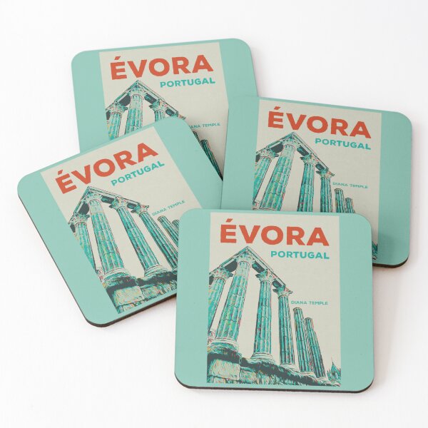 Item preview, Roman Temple of Diana Illustration | Évora Ex-libris  designed and sold by Lemomo-artworks.