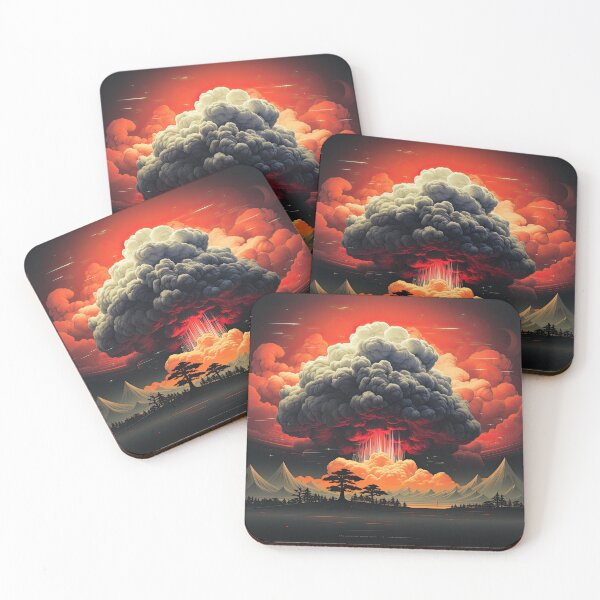 Item preview, Artistic Nuclear Explosion: Shocking Print for T-shirts and/or objects designed and sold by Belltwon.