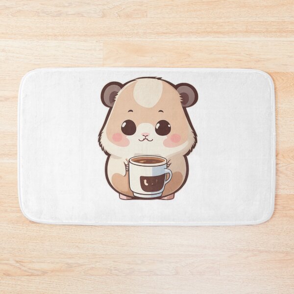 Item preview, Sweet hamster with coffee designed and sold by Majkel & Majkel.