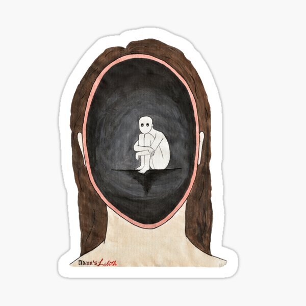 Anne - Einsamkeit - Isolation - Innere Leere Sticker