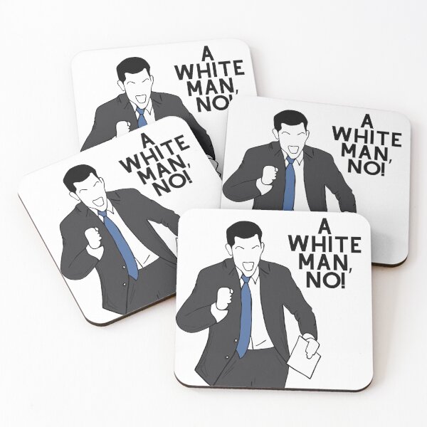 Item preview, A White Man, No! Schmidt New Girl quote designed and sold by ItOk-DontBeCry.