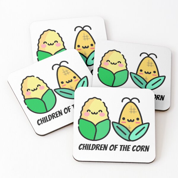 Item preview, Cute Kawaii Children of the Corn | Funny Cute Kawaii Corn on the Cob designed and sold by lildoodleshirts.